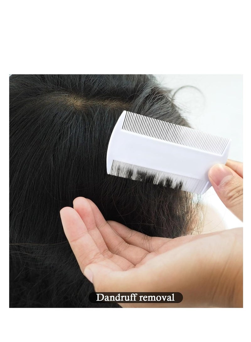 Double-sided comb for removing head lice, nits and fleas, 6 pieces - Image 3